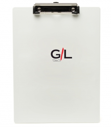 Letter Size Clipboard and Metal Spring Clip