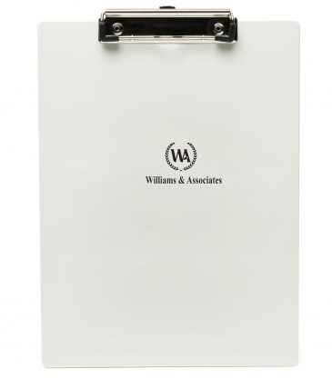 Letter Size Clipboard and Metal Spring Clip