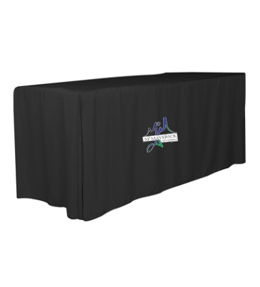 "OMAHA EIGHT" 4-Sided Fitted Style Table Covers & Table Throws (P