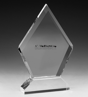 Multi-Faceted Acrylic Award - 6” x 7 1/2”