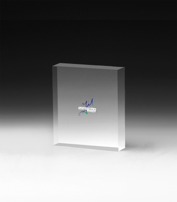 PhotoImage® Square Paperweight - 4" x 4" x 3/4"