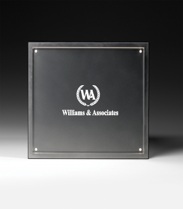 Magnetic Certificate Holder - Clear on Clear - 8" x 10" Insert