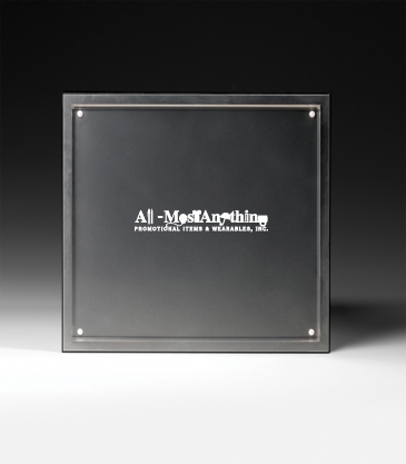 Magnetic Certificate Holder - Clear on Clear - 8 1/2" x 11" Inser