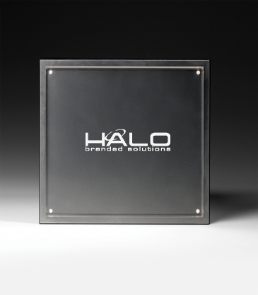 Magnetic Certificate Holder - Clear on Clear - 8 1/2" x 11" Inser