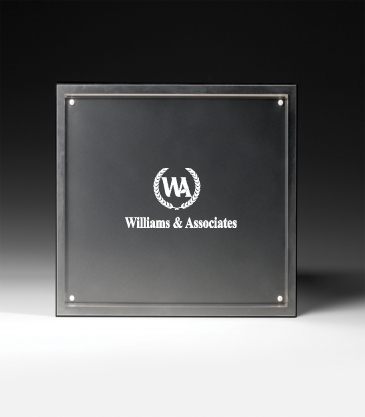 Magnetic Certificate Holder - Clear on Clear - 8 1/2" x 11" Inser