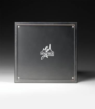 Magnetic Certificate Holder - Clear on Clear - 8 1/2" x 11" Inser