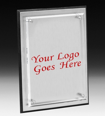 Brushed Aluminum Plaque - 9 x 12