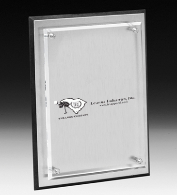 Brushed Aluminum Plaque - 9 x 12