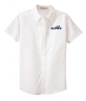 Ladies Short Sleeve White