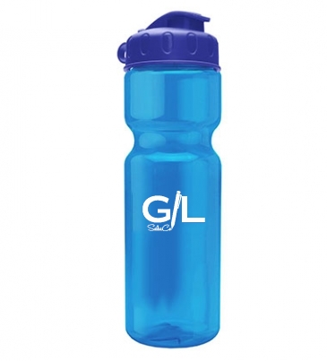 Champion - 28 oz. Trans. Bottle - Flip Lid