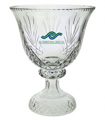 12" Grandee Crystal Award Bowl