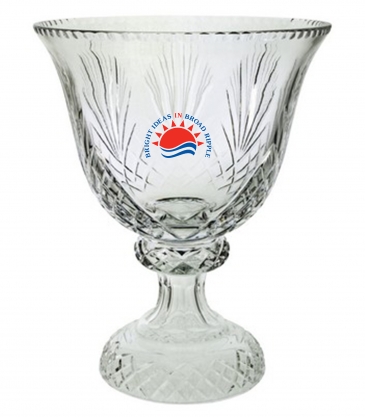 11" Grandee Crystal Award Bowl