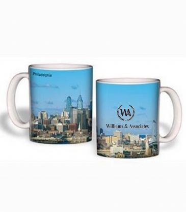 White Skyline Mug 11 Oz.