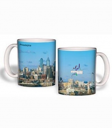 White Skyline Mug 11 Oz.