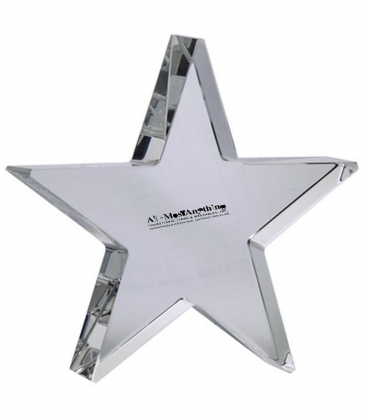 4" Optimaxx Self-Standing Star Award