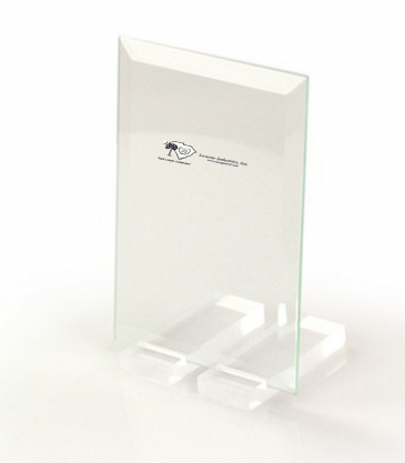 Rectangular Award With Lucite Holders (4"x6")