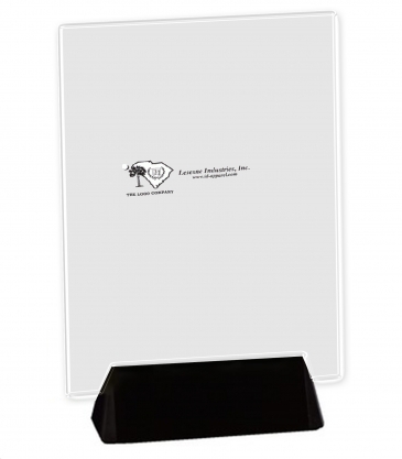 Nanobrite© Award with Heavy Metal Open End Base (5"x7")