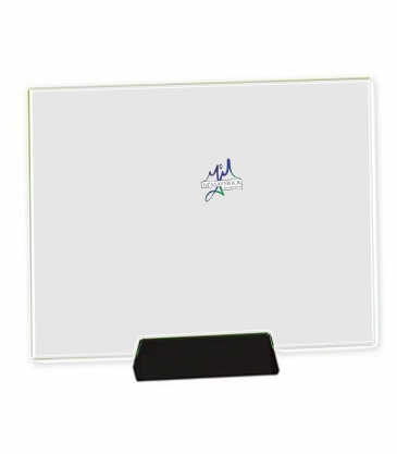 Nanobrite© Award with Heavy Metal Open End Base (8"x10")