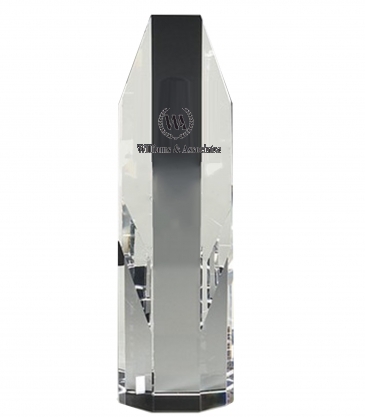 8" OptiMaxx Octagonal Tower Award