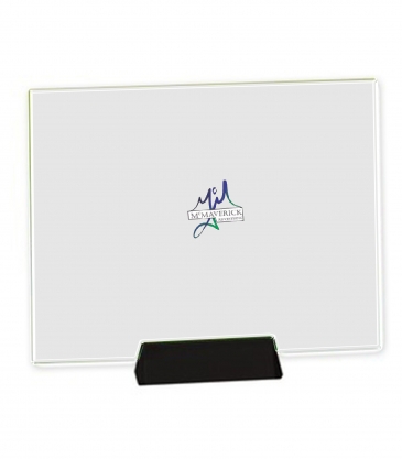 Nanobrite© Award with Heavy Metal Open End Base (11"x14")