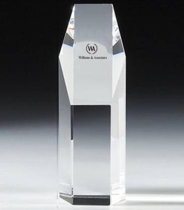 8'' OptiMaxx Hexagon Award