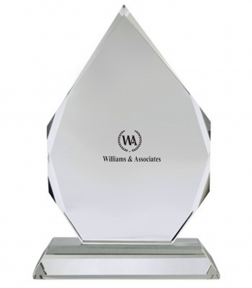 8" OptiMaxx Diamond Flame Award