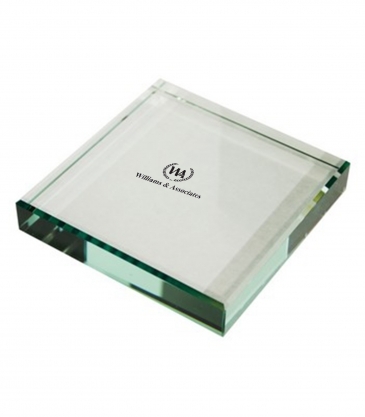 Glass Paperweight Jade