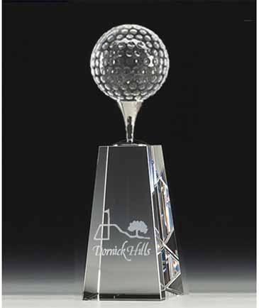 Tee Tower w/Golf Ball (6")
