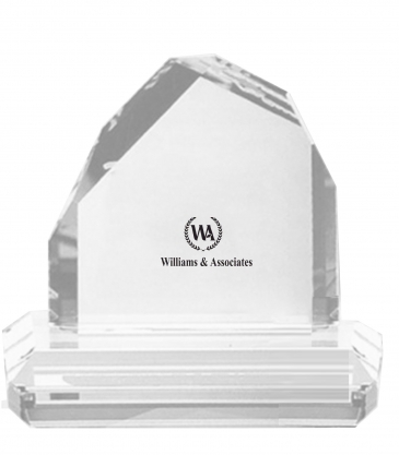 6" Crystal Summit Award