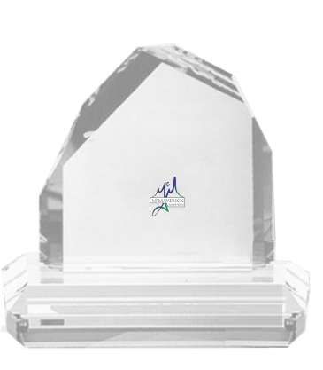 6" Crystal Summit Award
