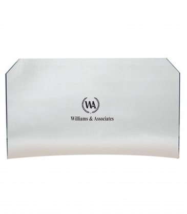 Crescent Award w/Clipped Corners