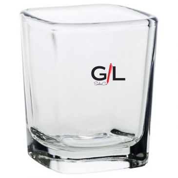 Set of Two Square Shot Glasses (2 Oz.)