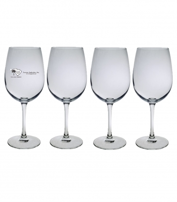 12 oz. Afficiando Stemmed Wine Glasses - Set of 4