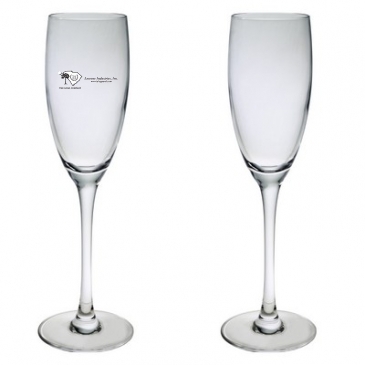 8 Oz. Set of Two Afficianado Stemmed Flutes