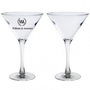 10 Oz. Set of Two Rothbury Martini Glasses