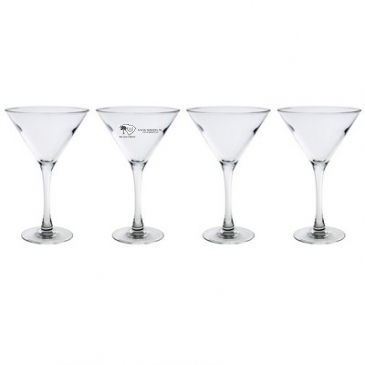 10 Oz. Set of Four Rothbury Martini Glasses