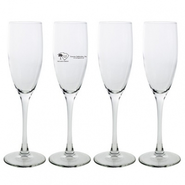 5 3/4 Oz. Set of Four Rothbury Flute