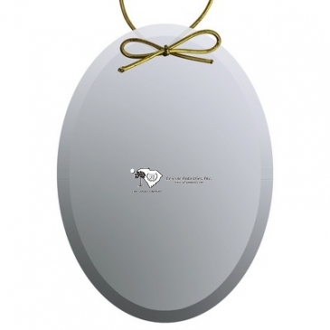 Vertical Oval NanoBrite Ornament