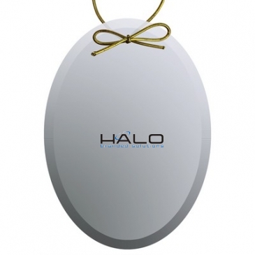 Vertical Oval NanoBrite Ornament