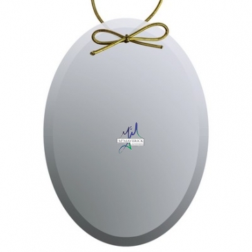 Vertical Oval NanoBrite Ornament