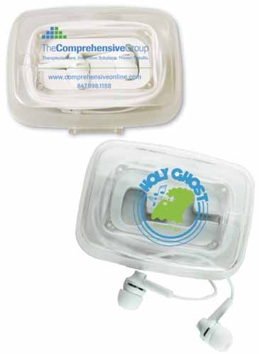 Earbuds w/Protective Case