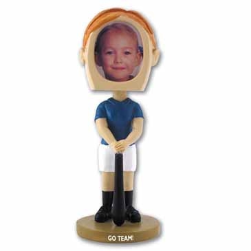 Girl's Softball Single Bobble Heads