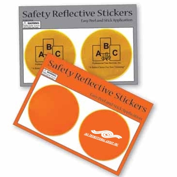 Round Reflective Safety Stickers