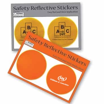 Round Reflective Safety Stickers