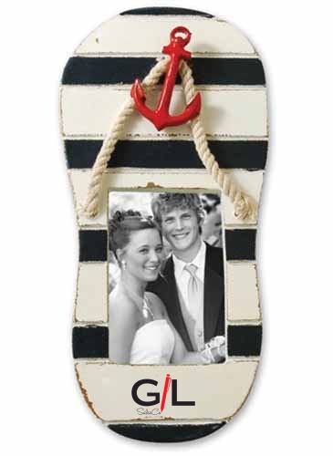 Distressed Nautical Sandal Frame