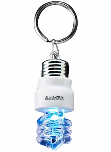 Light Up Light Bulb Keytag