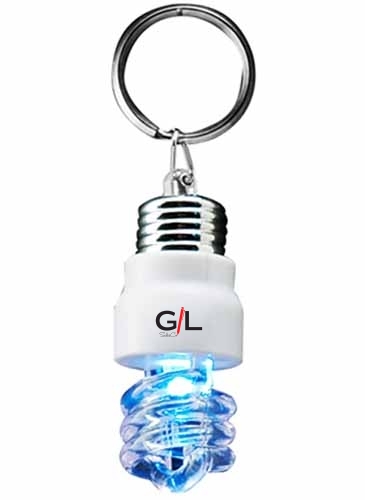 Light Up Light Bulb Keytag