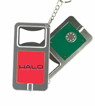 LED Keytag W/Bottle Opener