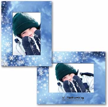 Winter Paper Easel Frame