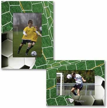 Soccer Paper Easel Frame